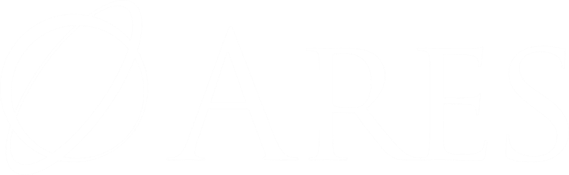 ARES Logo White